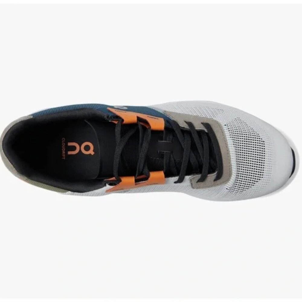 On Women's Cloudrift Breathable Walking Sneaker Shoes, Ivory / Storm Size 7 - Picture 2 of 7